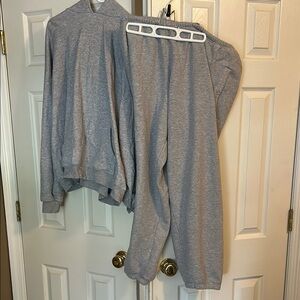 SKIMS Gray Lounge Set